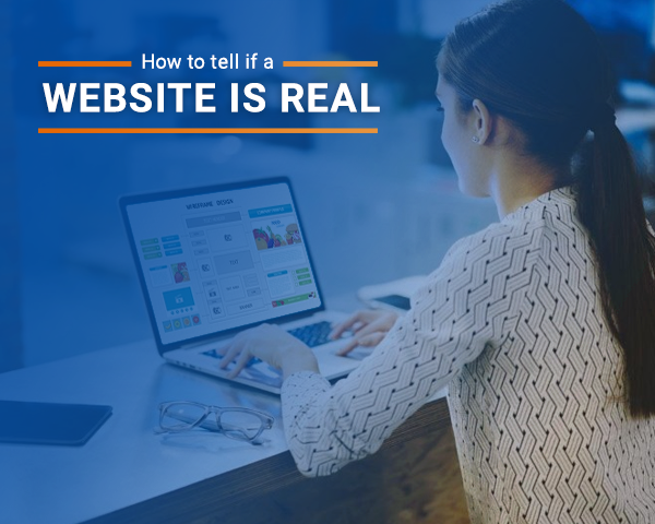 how to know if a website is real