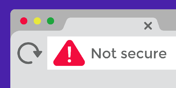 Not Secure Website